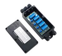 Paaruter Amplificateur de Boîte de Jonction de la Coque de la Cellule de Chargement 4 en 1 avec une Connexion de Protection Multiple pour 1 à 4 Capteurs, Tour de Pesée à Ceinture