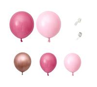 Paaruter Ballon Rose Arche Kit Ballon Guirlande Arc Ballons Mariage DéCor Douche Fille Anniversaire Adulte FêTe Ballon