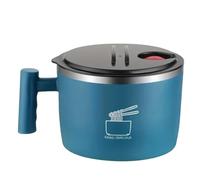 Paaruter Bol de Céréales de 1000 ML - Bol Ramen Spacieux, Bol à Soupe Thaï, Récipient à Déjeuner pour, Cuisine et Camping Bleu