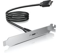 Paaruter Câble D'Extension pour L'Adaptateur de Panneau USB-C 20 Gbit/S USB 3,2 Gen 2x2, en-Tête de Carte Mère vers USB-C 20-Broche