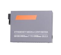 Paaruter Convertisseur de MéDia à Fibre Optique Gigabit -GS-03 Alimentation Externe à Port SC à Fibre 1000 Mbps, Terminal de Port B Uniquement