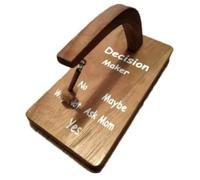 Paaruter Décideur, Swing Decision Maker Pendule dans Les Moments Indécis pour Trouver la Réponse à Votre Question Facile à Utiliser B