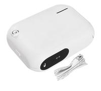 Paaruter Diffuseur D'Huiles Essentielles Silencieux USB Air Bluetooth 200m3 Portable pour Hôtels et Spas, Blanc