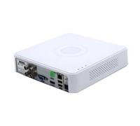 Paaruter DVR Hybride CCTV Sécurité 4CH 5M-N Audio sur Coaxial pour 5MP 12.5Fps 1080P 720P TVI CVI CVBS Caméra IP Cam Prise UE Installation Facile