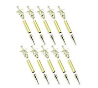 Paaruter Kit de Tournage de Stylo Kits de Stylo pour Tournage sur Bois Tour à Bois en Bois Doré