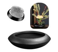 Paaruter Kit de Vase en Céramique avec Frog Vase Flower Frog pour Exposer la Mousse et Les Plantes Hydroponiques. Idéal pour la Décoration ou en Tant Que Cadeau.