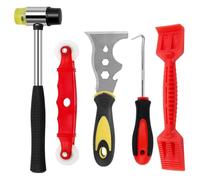 Paaruter Kit D'Outils de Vitrage Du Vitrage Marteau en Caoutchouc et plus pour les Projets de Bricolage