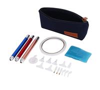 Paaruter LED Diamant Peinture Stylo 41 PièCes Diamant Peinture Accessoires Diamant Art Outils Diamant Peinture Outils Kit avec Stylo Sac