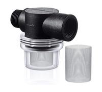 Paaruter L'Ensemble de Filtres de Crépine de Pompe à Eau Comprend une Crépine Tuyau Torsadée et un Tamis de Filtre Supplémentaire 50 Mailles, un Filtre de Remplacement 1/2 pour Camping-Car
