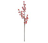 Paaruter Mariage Trijumeau Houx Fortune Fruit Fruits Rouges NoëL Haricot Rouge Fleur Artificielle Fausses Fleurs
