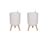 Paaruter Pot de Fleur à Arrosage Automatique avec Niveau d'eau pour, Intérieur et Extérieur, Support de Pot de Fleur, Décoration de