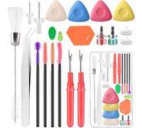 Paaruter Réparation du Kit D'Outils pour Une Sélection de Filetage Facile et Peut Également Être Utilisé pour Nettoyer la Poussière de la Crevasse.