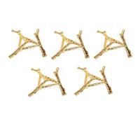 Paaruter Support D'Affichage de Boule de Cristal en Métal Support de Sphère D'Oeuf Or Simplicité Moderne Adapté à la Décoration de