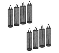 Paaruter Support de Rangement pour en Plastique, Distributeur de de Rangement Suspendus, Organisateur de Poubelles, de Courses de Recyclage Ménagers