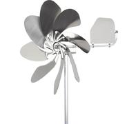 Paaruter Wind Mill Metal Garden Pinweels Spinners, Grand Moulin à Vent en Métal Sculpture de Vent Extérieur et Filateurs