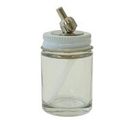 Paasche Bouteille en Verre 1/2 oz pour aérographe VL, MIL, SI et TS