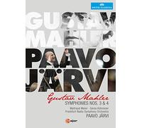 Mahler – Symphonies n°3 & 4 – Paavo Järvi – 2 DVD – C Major Entertainment