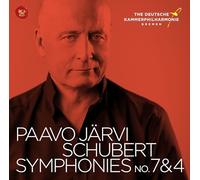 Paavo Jarvi The De - Schubert Symphonies Vol. 1 No. 7 No. 4 - CD - D15z