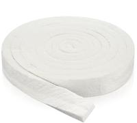 PAAWBW Couverture isolante en fibre céramique haute température - Joint ignifugé 2200F for poêle à bois, poêle à granulés, chaudière(1inx1/2inx200in)