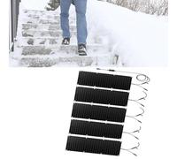 PAAWBW Tapis de déneigement for allées et trottoirs extérieurs - Antidérapant, imperméable, Vitesse de Fonte de 5 cm/h, for escaliers et toits(30x150cmx5Pcs)