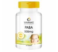 PABA 500 mg - 100 comprimés - acide para-aminobenzoïque - végétalien | Averti...