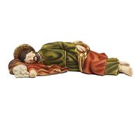 Paben Articles Religieux Statue de Saint Joseph endormi 12,8 cm, en résine