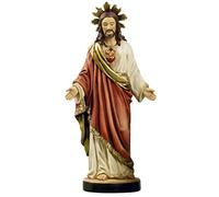 PABEN Statue Sacré-Cœur de Jésus en Résine 13 cm