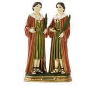 PABEN Statue Santi Cosma et Damiano 30 cm en résine