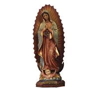 Paben Statuette Marie de Guadalupe Madone de Guadalupe en résine 15 cm