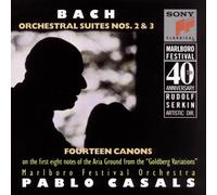Pablo Casals Marlboro Festival Orc Bach: Orchestral Suites 2 & 3, Goldberg (CD)