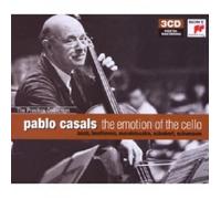 PABLO CASALS - P. C.-EMOTION OF THE CELLO 3 CD BACH,BEETHOVEN,SCHUBERT UVM NEUF