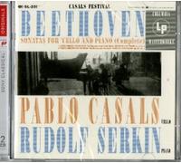 PABLO CASALS - PABLO CASALS PLAYS BEETHOVEN CELLO SONATAS 2 CD NEUF
