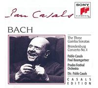 Pablo Casals, Paul Baumgartner, Bach: 3 Viola da gamba Sonatas, BWV 1027-1 (CD)