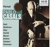 Pablo Casals plays Bach, Beethoven, Mozart, Schubert, Brahms, Schumann, Elgar, Dvorak