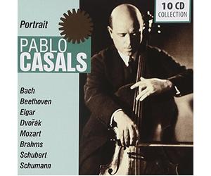 Pablo Casals plays Bach, Beethoven, Mozart, Schubert, Brahms, Schumann, Elgar, Dvorak