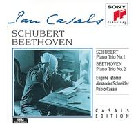 Pablo Casals Schubert: Piano Trio No. 1, d. 898 / Beethoven: Piano Trio No. (CD)