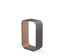 Pablo Designs Contour Table Small Tischleuchte, Graphite / Walnut