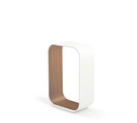 Pablo Designs Contour Table Small Tischleuchte, White / Walnut