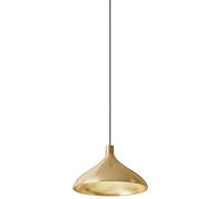 Pablo Designs Swell Single Wide Pendelleuchte, laiton / laiton