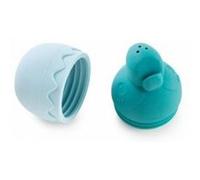 Pablo le cracheur de bain en sillicone Bleu G