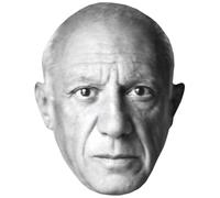 Pablo Picasso (BW) Masques de celebrites