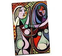 Pablo Picasso Impression sur toile Motif fille devant un miroir 76,2 x 50,8 cm