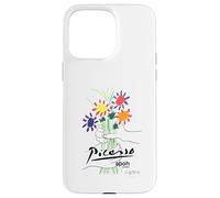 Pablo Picasso PAPL2192 Œuvre d'art Fleurs de la Paix Coque pour iPhone 15 Pro Max