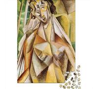 Pablo Picasso Puzzles Adulte Et Adolescent De, Qualité Supérieure 1000 Pièces Casse-tête Museums Classique, 3D Puzzle en Bois Peinture, Cadeau Unique Décoration Intérieure