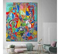 Pablo Picasso Toile Peintures Abstraites Affiches et Gravures Mur Art Photo pour Salon Maison Décoration Murale Impression Sur Toile 80x110cm Sans Cadre