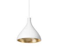 Pablo Swell Suspension Unique Moyenne Blanc/ Laiton