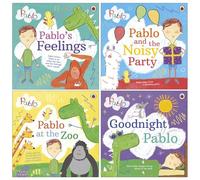 Pablo's Feelings Series 4 Picture Books Collection Set (Pablo's Feelings, Pablo Picks His Shoes, Pablo and the Noisy Party & Goodnight Pablo)