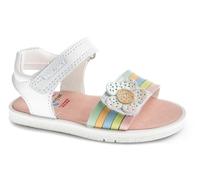 Pablosky Bébé Fille Quizz 073100 Sandale, Blanc, 24 EU Large