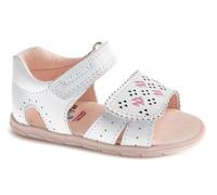 Pablosky Bébé Fille Zig 066807 Sandale, Blanc, 24 EU Large
