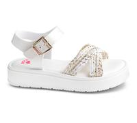 Pablosky Capri 877204 Sandale, Blanc, 35 EU